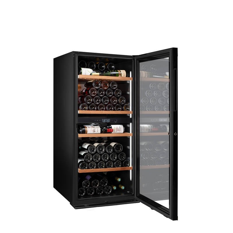 Cave de vieillissement double zone MILLESIME140DB - 138 bouteilles - Climadiff