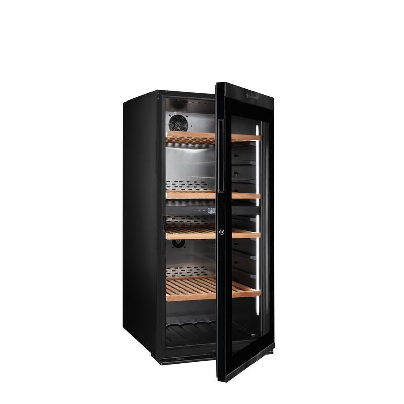 MILLESIME140DB Reifungs-Weinkühlschrank mit zwei Zonen - 138 Flaschen - Climadiff