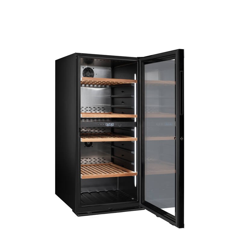 MILLESIME140DB Reifungs-Weinkühlschrank mit zwei Zonen - 138 Flaschen - Climadiff