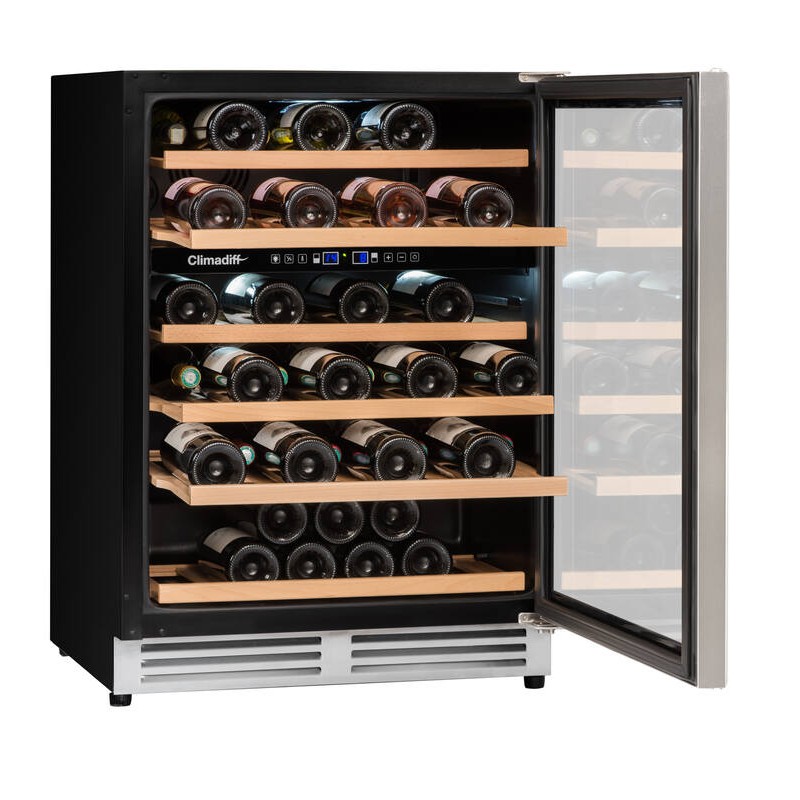 Dual zone wine service cellar CBU51D1X 51 bottles - Climadiff