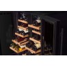 CBU40D1B Climadiff 40-bottle dual-zone built-in wine cellar - Climadiff