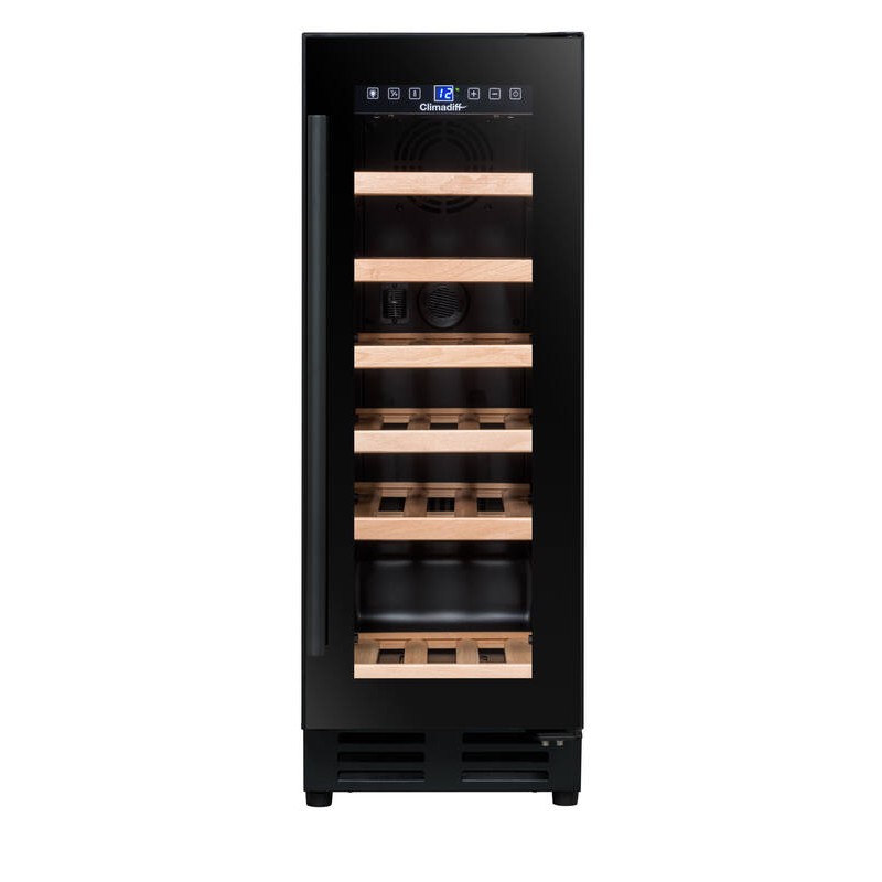 Built-in wine cellar CBU18S2B Climadiff - 20 bottles