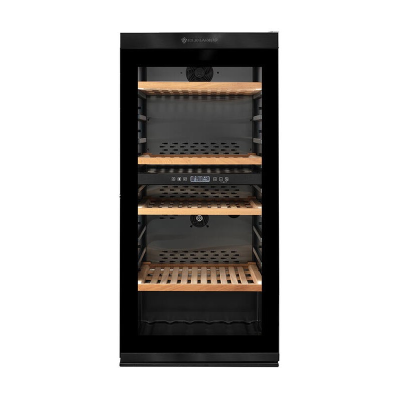 Cave de vieillissement double zone MILLESIME140DB - 138 bouteilles - Climadiff