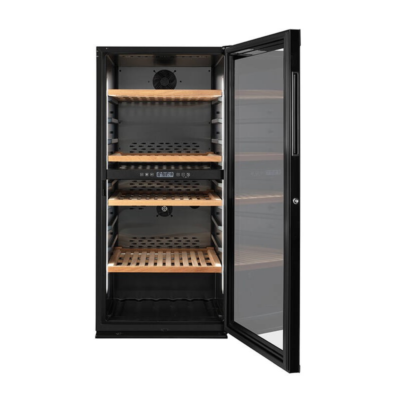 Cave de vieillissement double zone MILLESIME140DB - 138 bouteilles - Climadiff