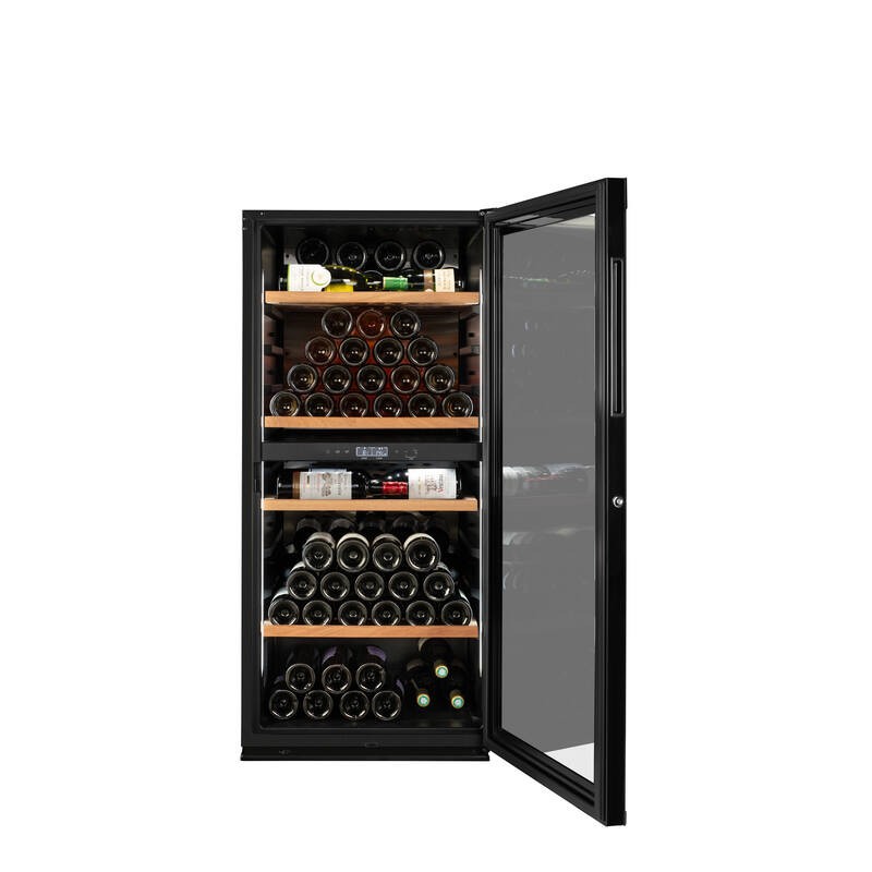 MILLESIME140DB Reifungs-Weinkühlschrank mit zwei Zonen - 138 Flaschen - Climadiff
