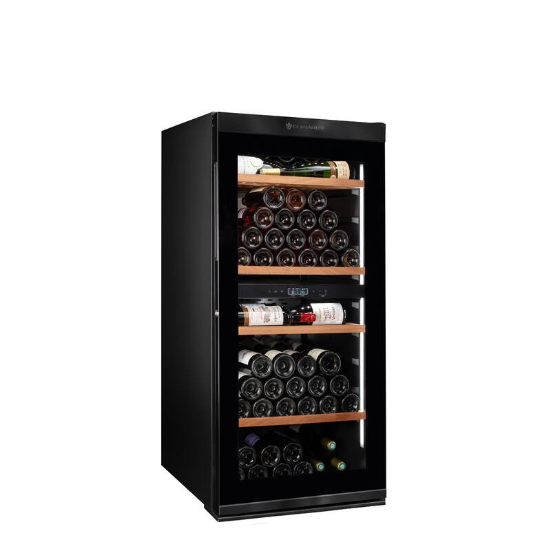 Cave de vieillissement double zone MILLESIME140DB - 138 bouteilles - Climadiff